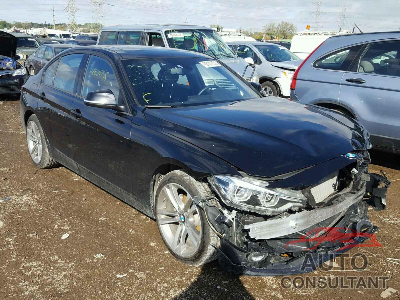 BMW 3 SERIES 2016 - WBA8E3G58GNU03483