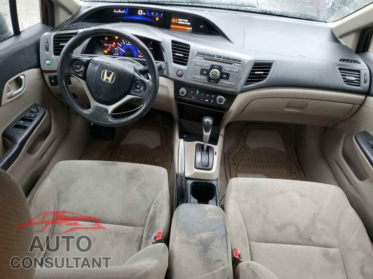 HONDA CIVIC 2012 - 19XFB2F55CE042260
