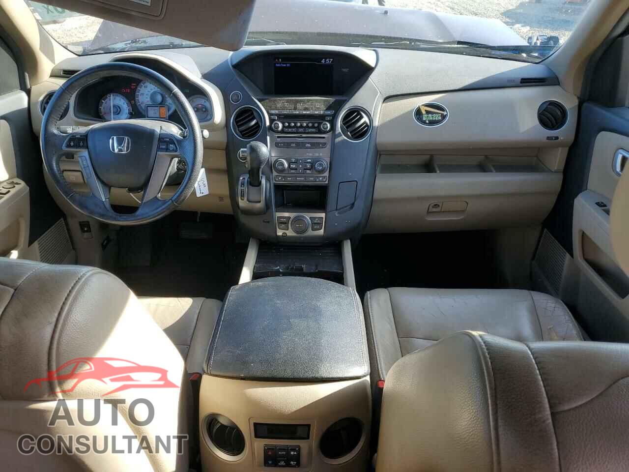 HONDA PILOT 2012 - 5FNYF4H64CB019433