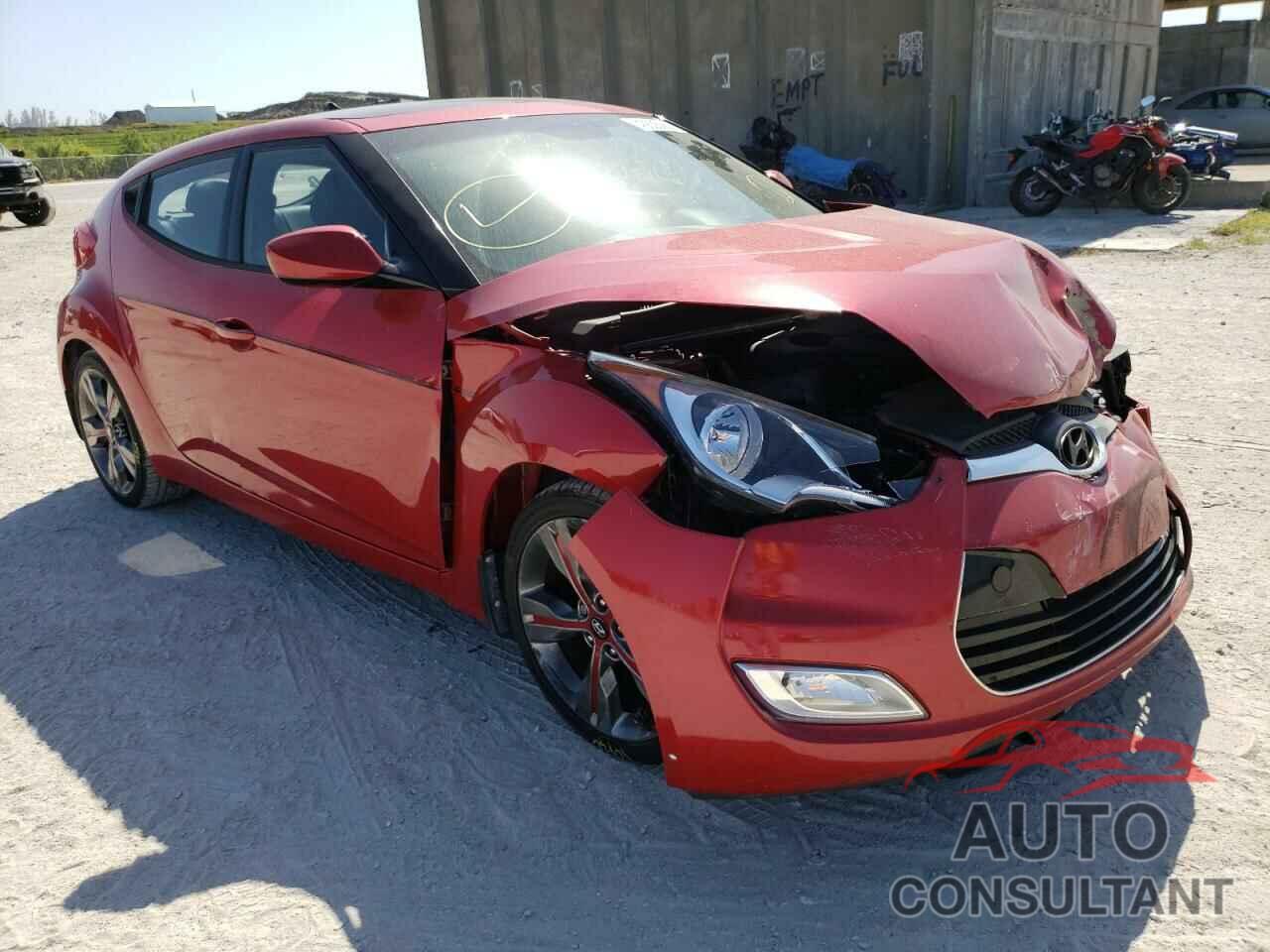 HYUNDAI VELOSTER 2016 - KMHTC6AD9GU272473