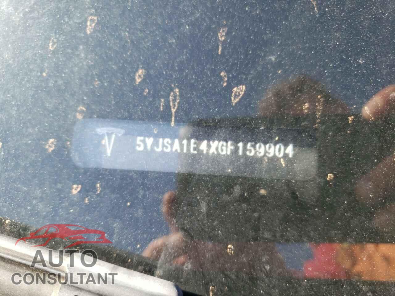 TESLA MODEL S 2016 - 5YJSA1E4XGF159904