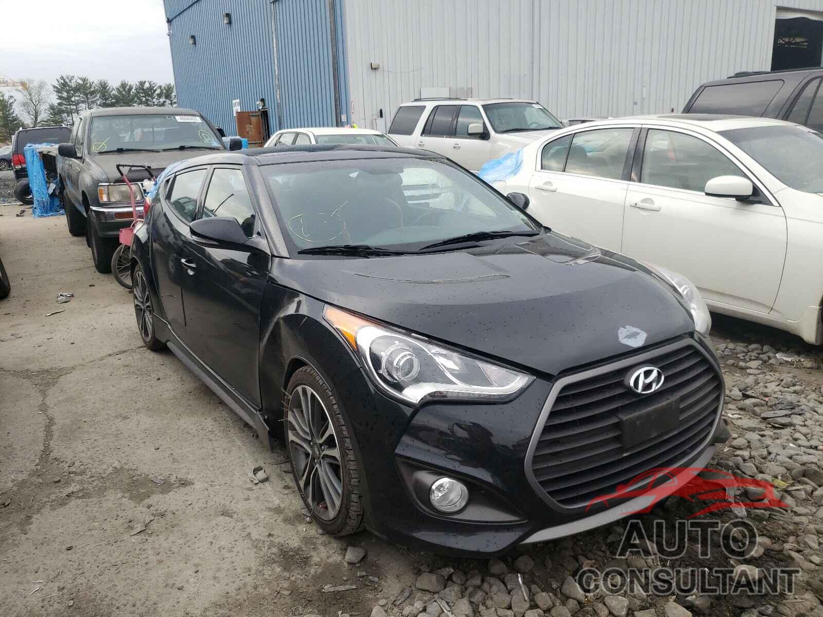 HYUNDAI VELOSTER 2017 - KMHTC6AE0HU306729