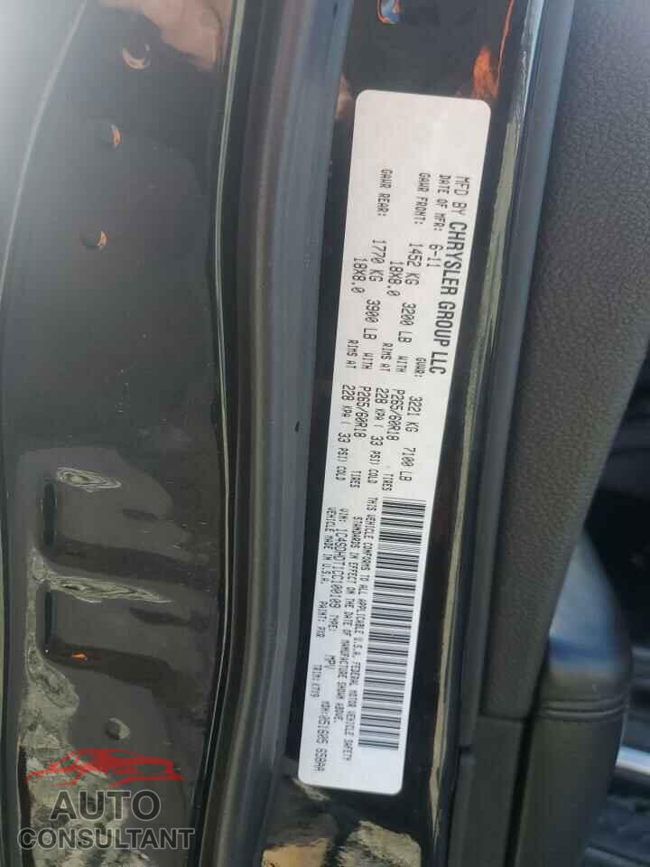 DODGE DURANGO 2012 - 1C4SDHDT1CC100109