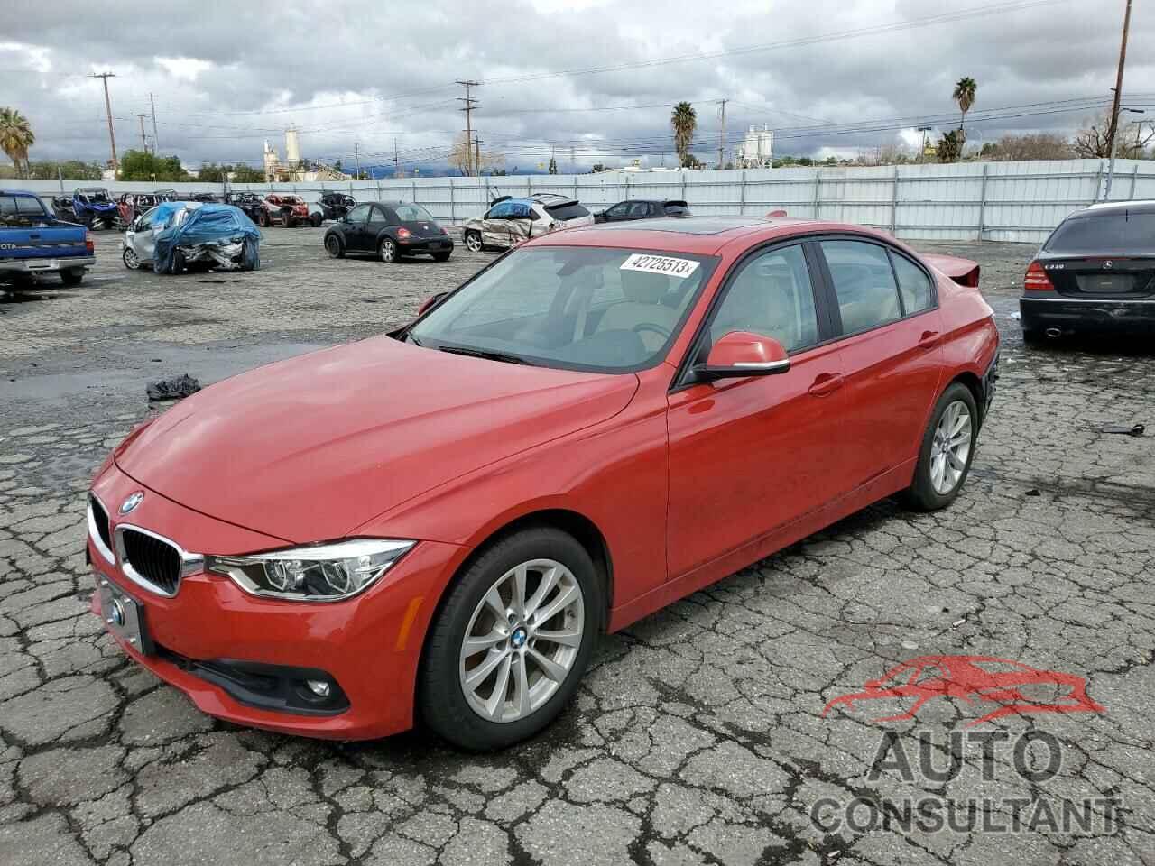 BMW 3 SERIES 2018 - WBA8A9C56JAH12861
