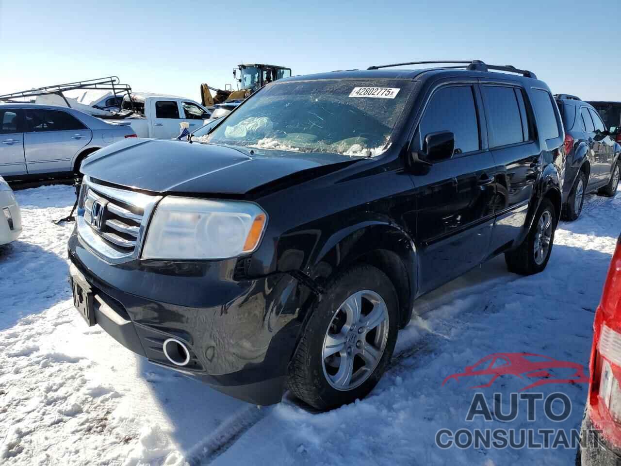 HONDA PILOT 2012 - 5FNYF4H52CB053958