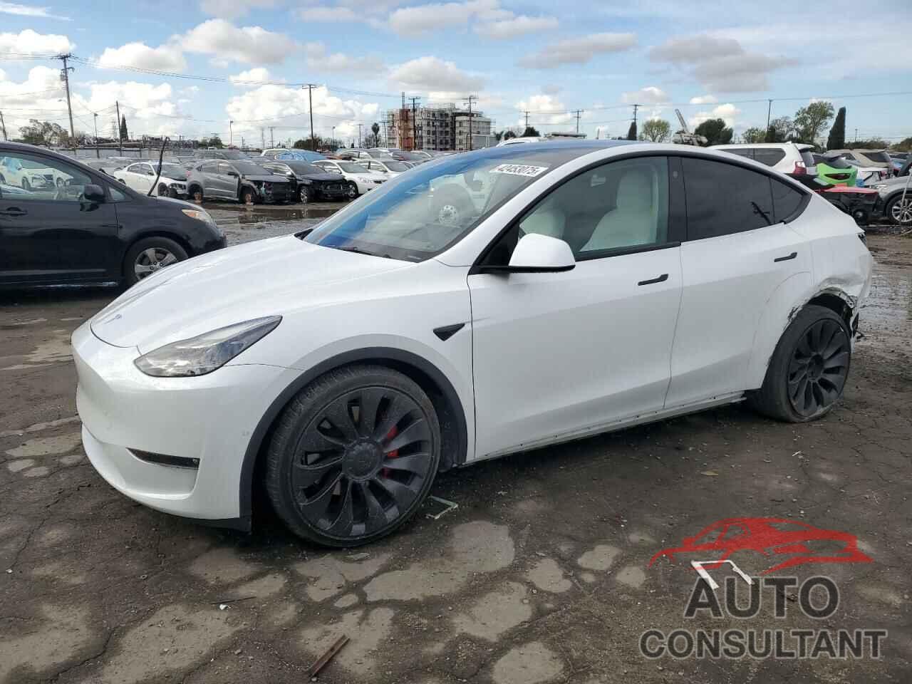 TESLA MODEL Y 2021 - 5YJYGDEF4MF201815