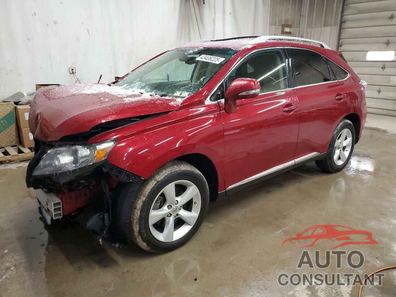LEXUS RX350 2010 - 2T2BK1BA4AC055875