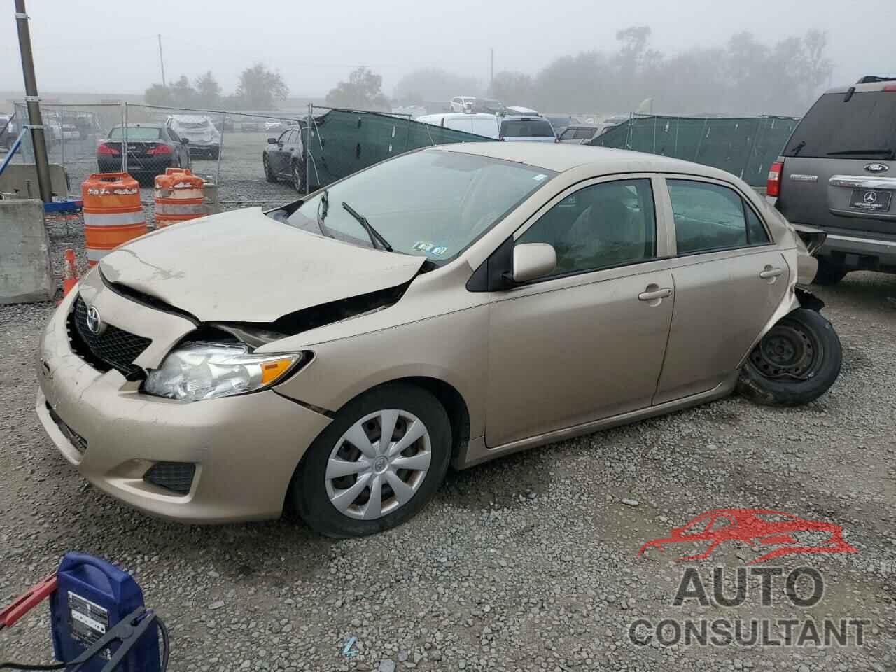 TOYOTA COROLLA 2009 - 1NXBU40E89Z108092