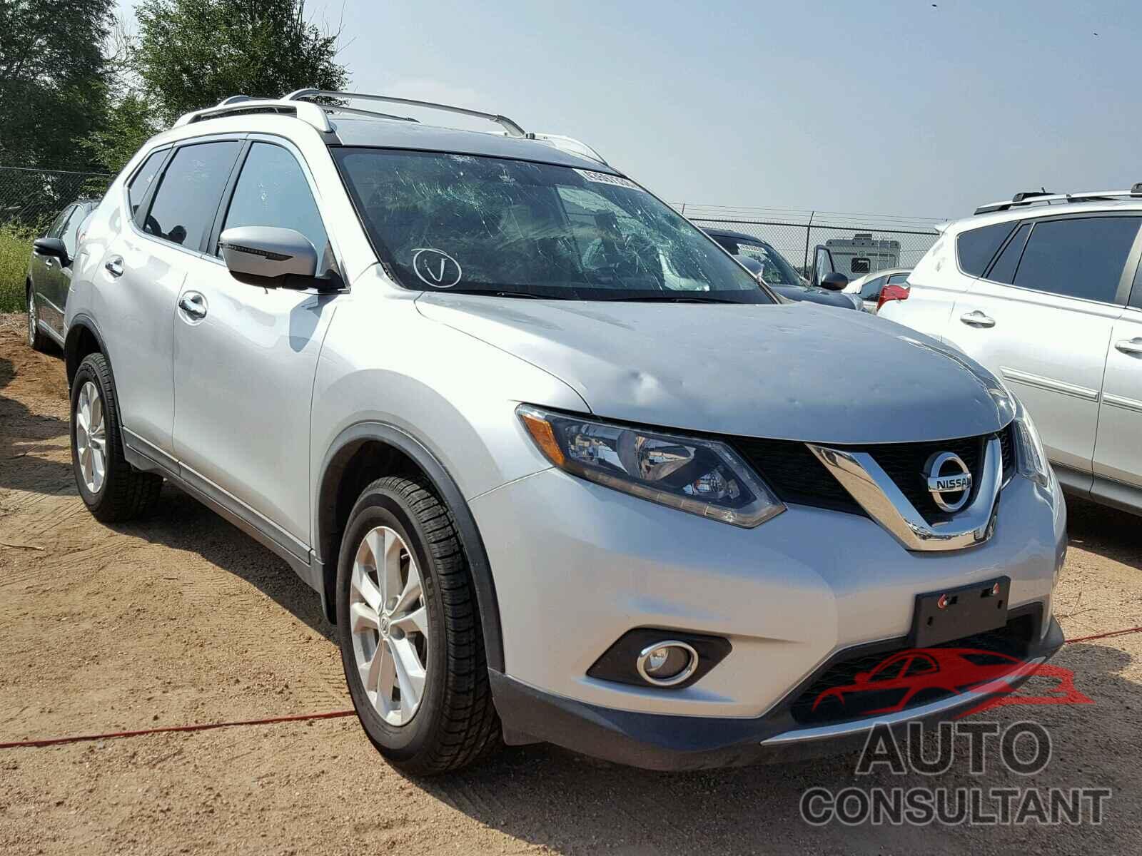 NISSAN ROGUE S 2016 - KNMAT2MVXGP630042