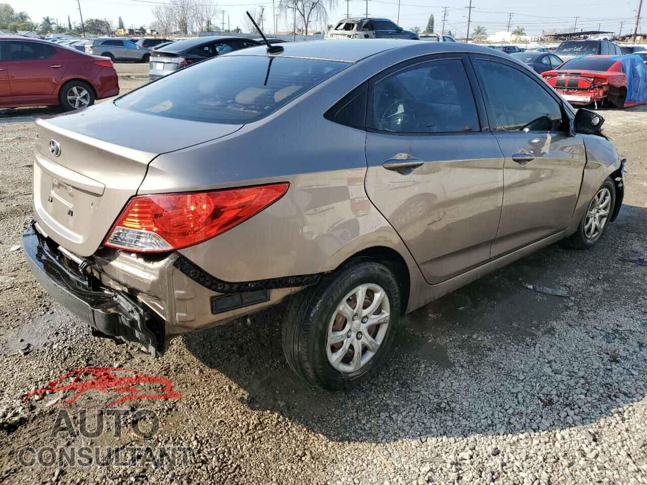 HYUNDAI ACCENT 2012 - KMHCT4AE0CU246688
