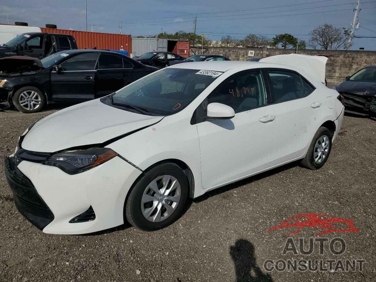 TOYOTA COROLLA 2018 - 2T1BURHE3JC013754