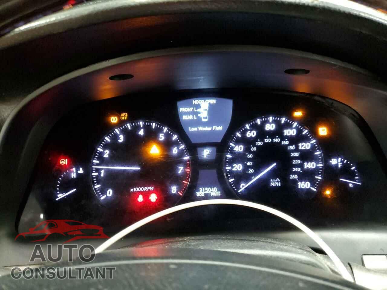 LEXUS LS460 2011 - JTHCL5EF7B5009748