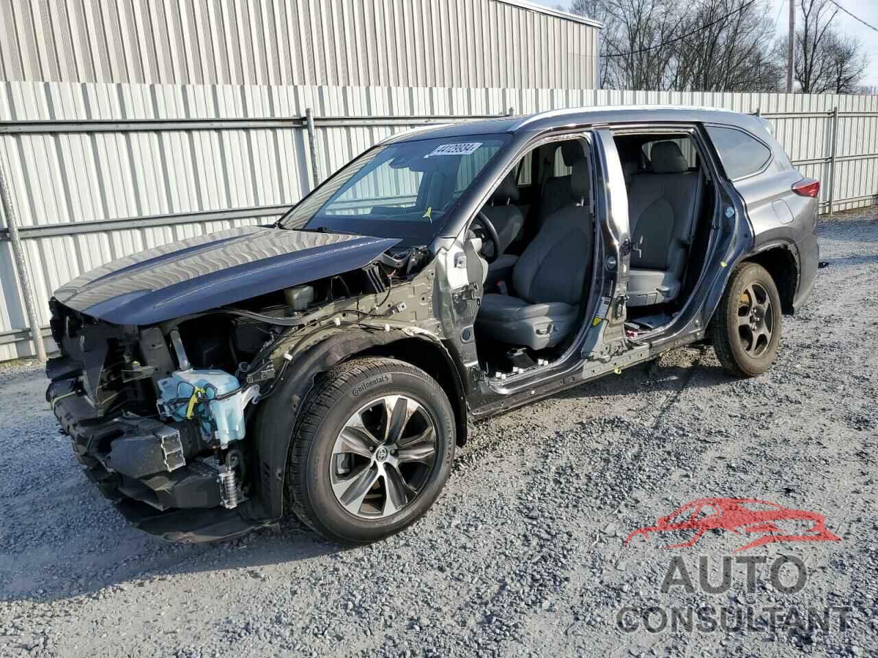 TOYOTA HIGHLANDER 2021 - 5TDGZRAH2MS050365