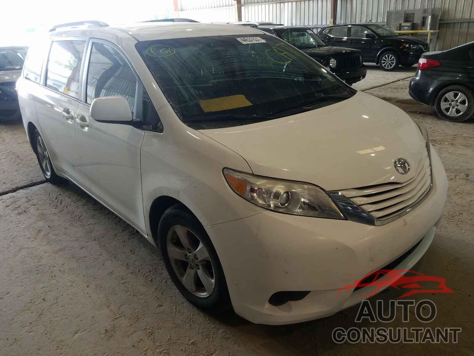 TOYOTA SIENNA 2016 - 5TDKK3DC2GS696201