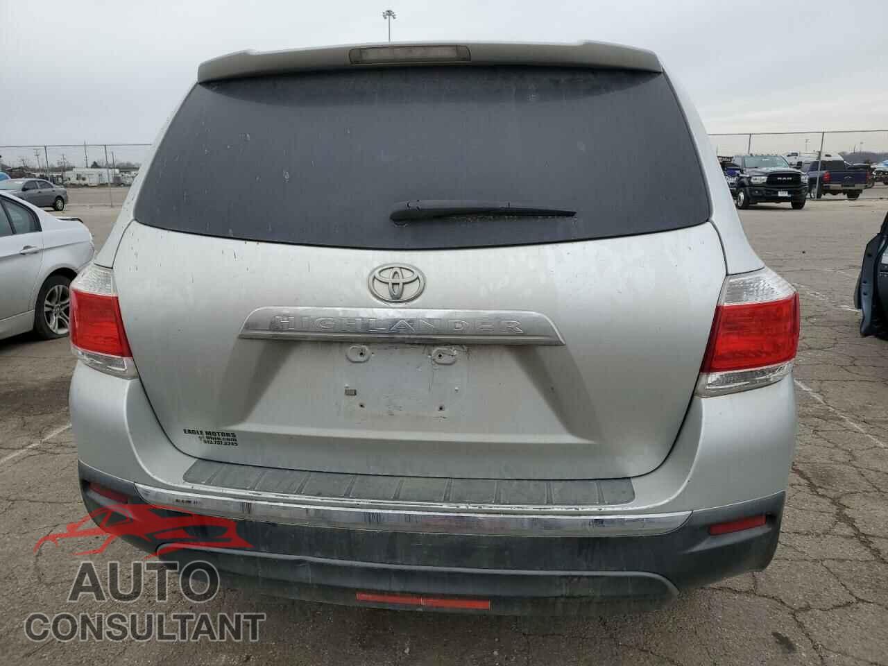 TOYOTA HIGHLANDER 2012 - 5TDZA3EH7CS024110