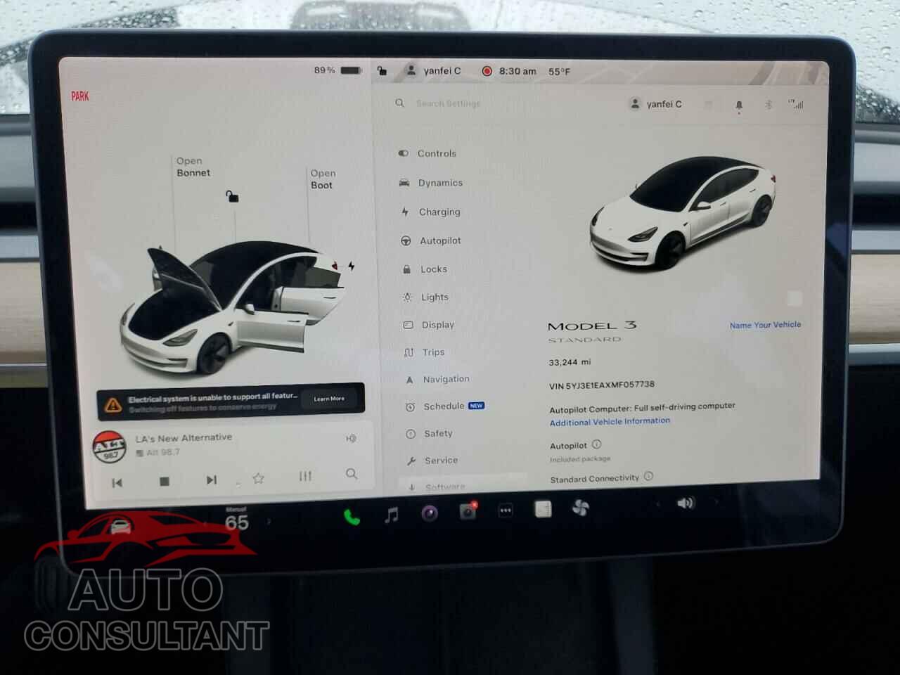TESLA MODEL 3 2021 - 5YJ3E1EAXMF057738