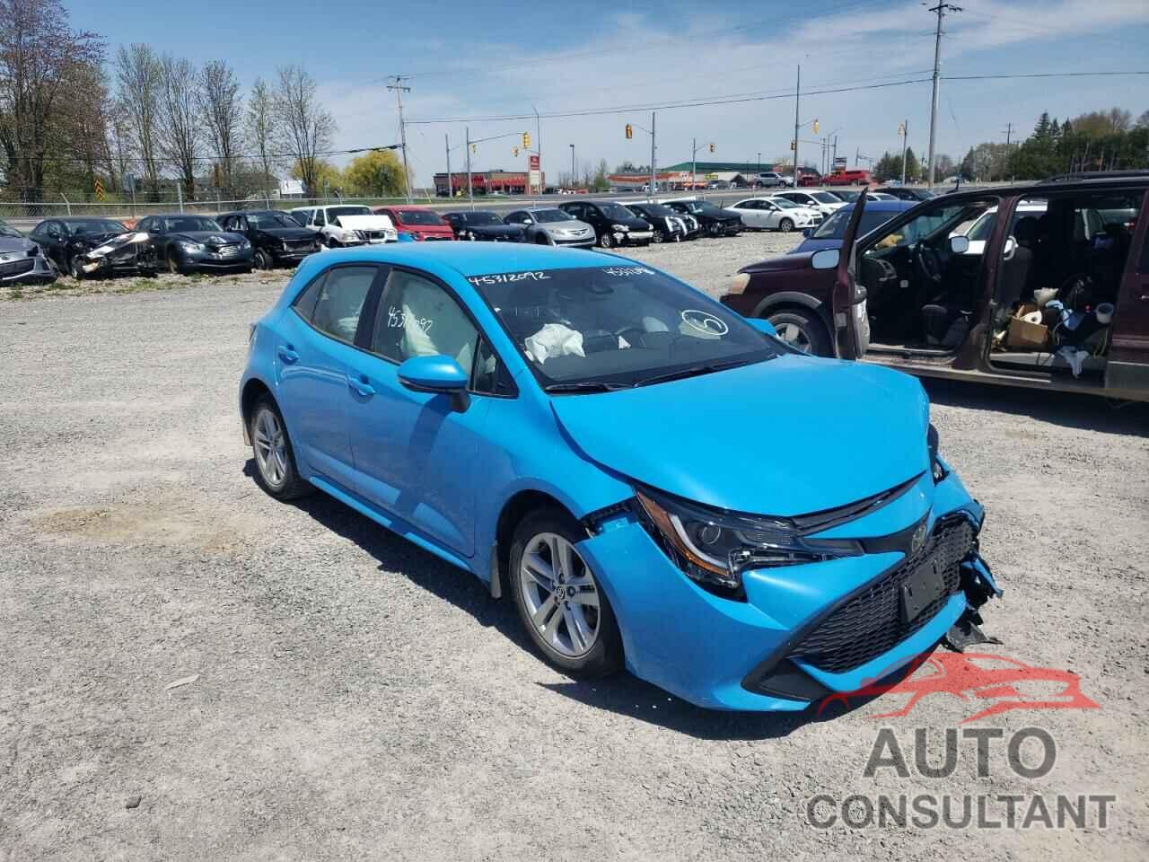 TOYOTA COROLLA 2021 - JTNK4MBE4M3139058