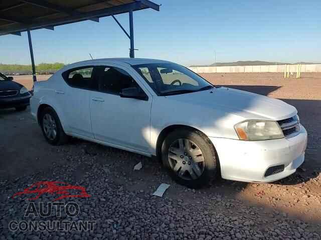 DODGE AVENGER 2013 - 1C3CDZAB0DN632449