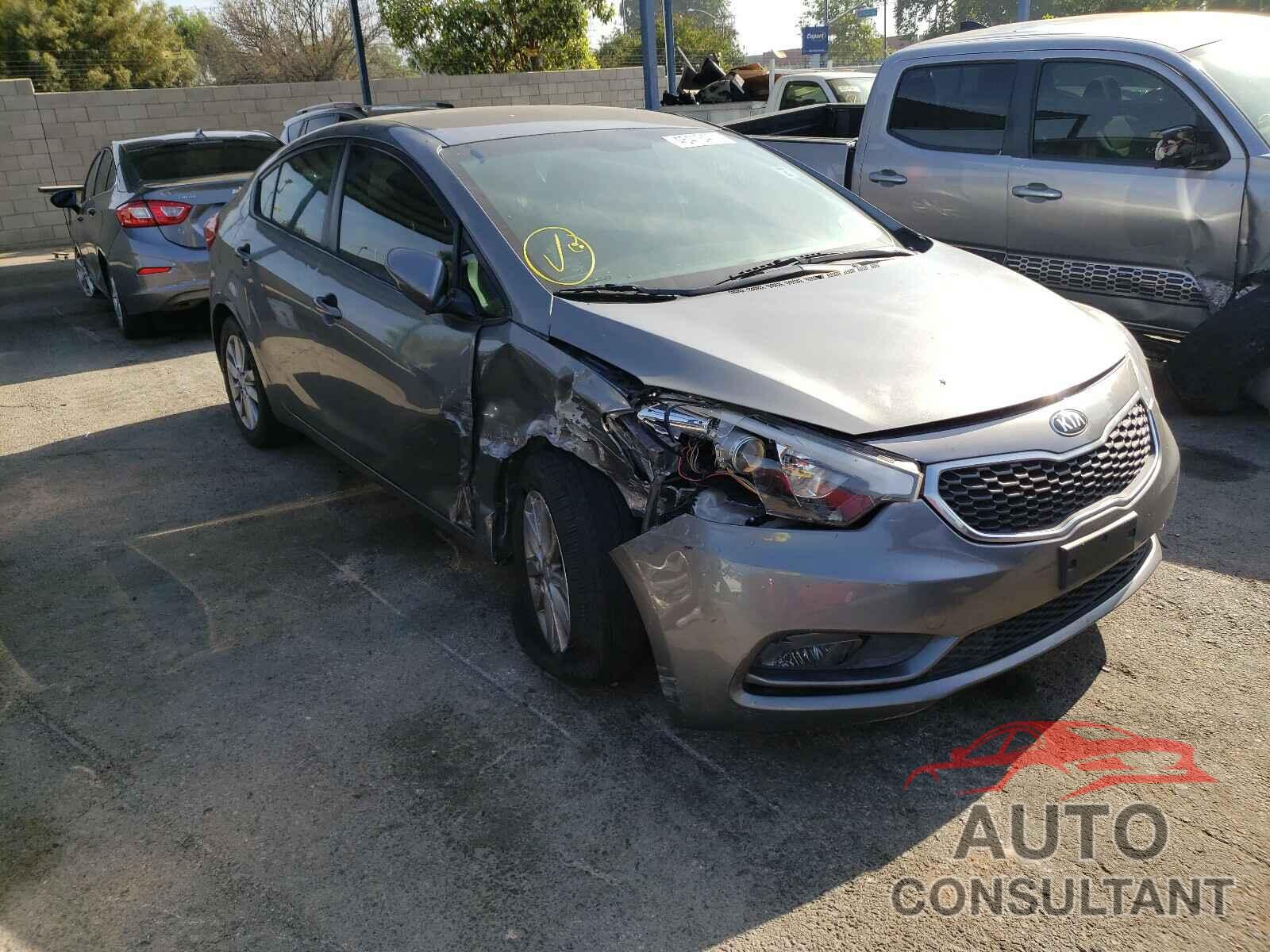 KIA FORTE 2016 - KNAFX4A61G5450914