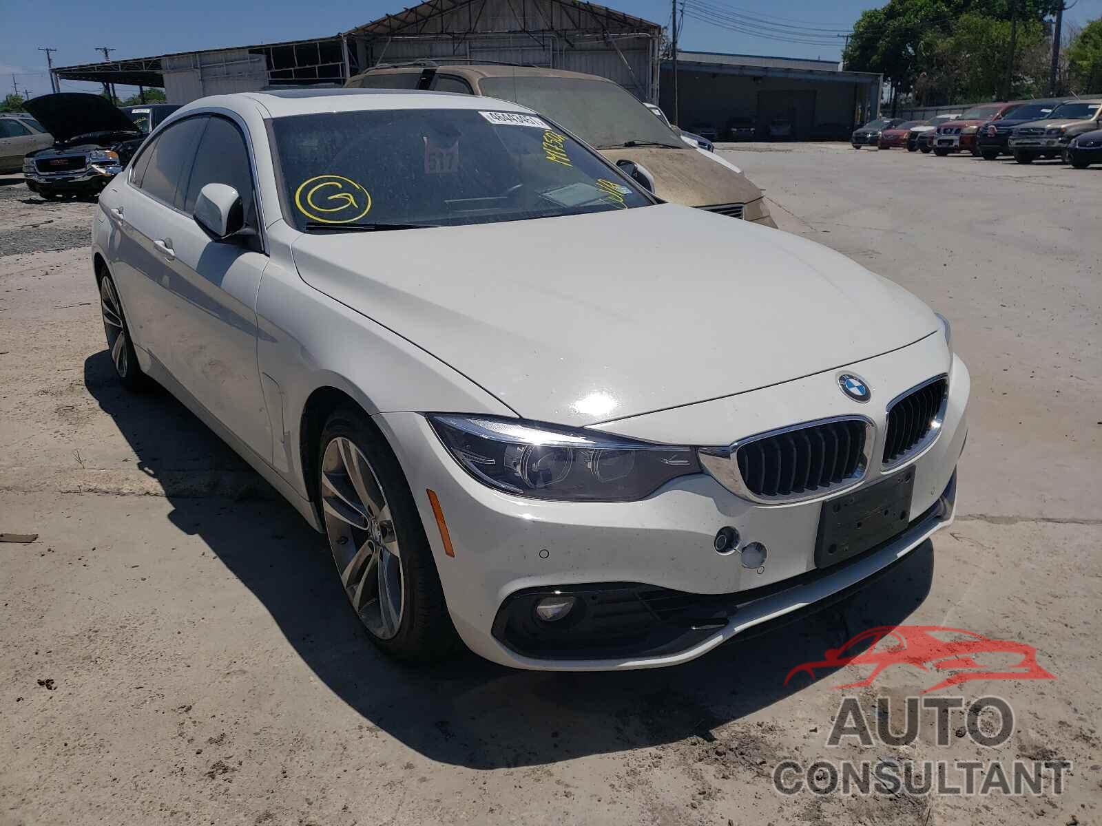 BMW 4 SERIES 2019 - WBA4J1C53KBM17502