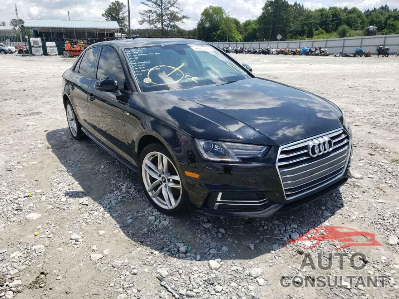 AUDI A4 2017 - WAUKMAF46HN041354