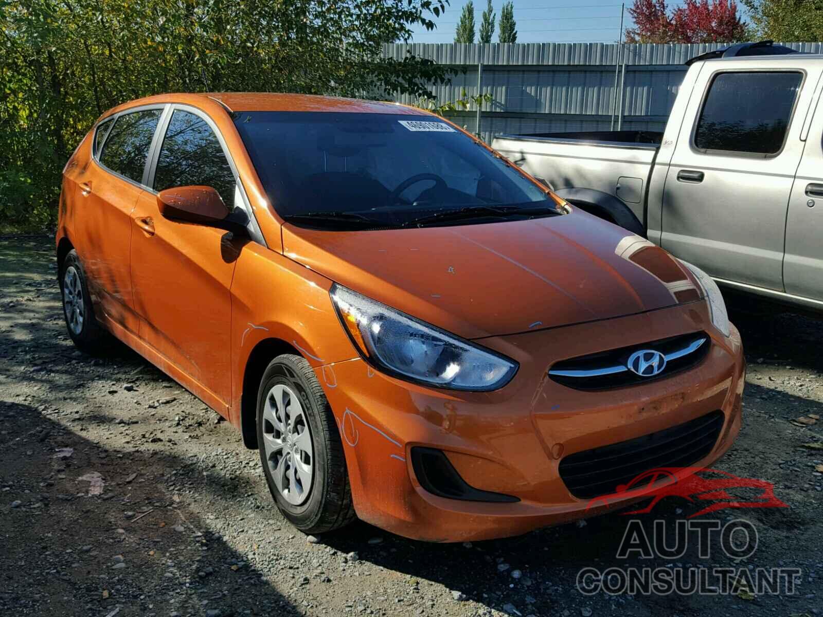HYUNDAI ACCENT 2017 - KMHCT5AE7HU327457