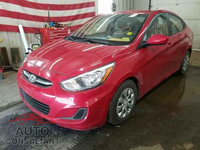 HYUNDAI ACCENT 2017 - KMHCT4AE9HU314252