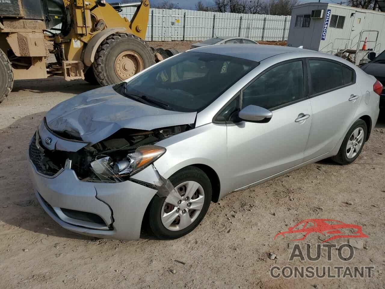 KIA FORTE 2016 - KNAFK4A62G5554312