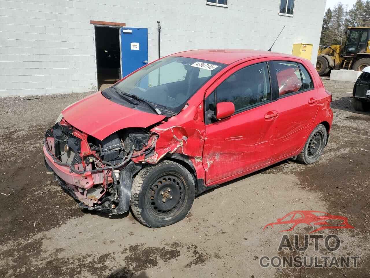 TOYOTA YARIS 2010 - JTDKT9K32A5289009