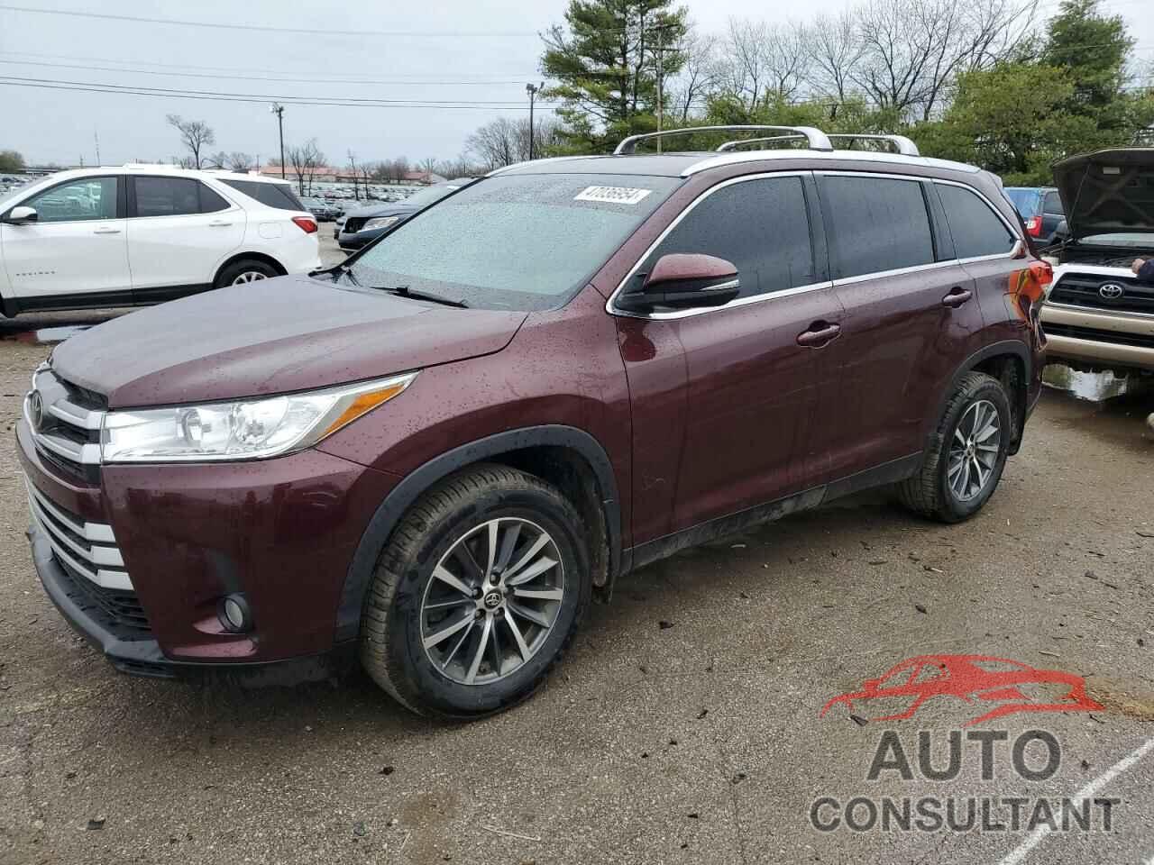 TOYOTA HIGHLANDER 2019 - 5TDJZRFH7KS735165