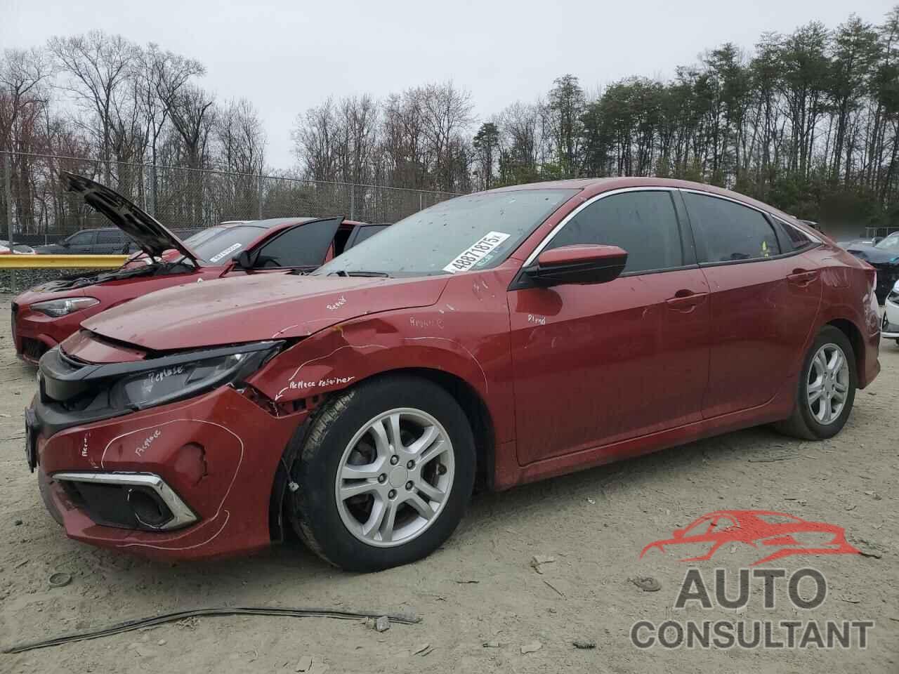 HONDA CIVIC 2020 - 19XFC1F76LE213154