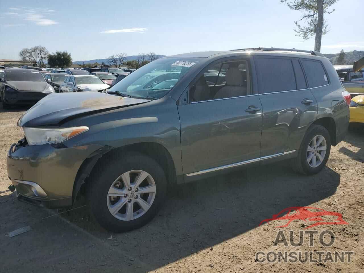 TOYOTA HIGHLANDER 2013 - 5TDZA3EH4DS044591