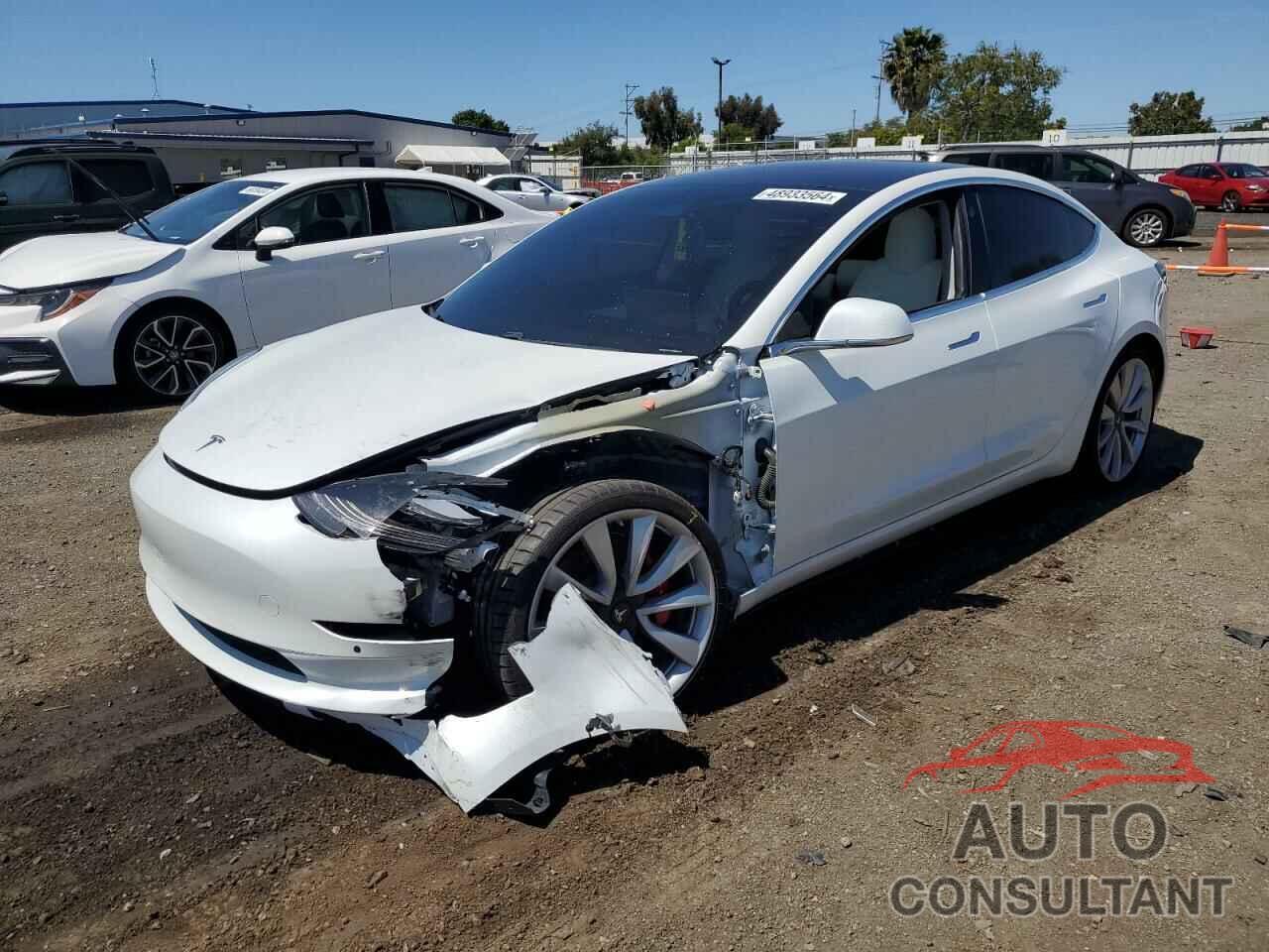 TESLA MODEL 3 2018 - 5YJ3E1EB1JF081740