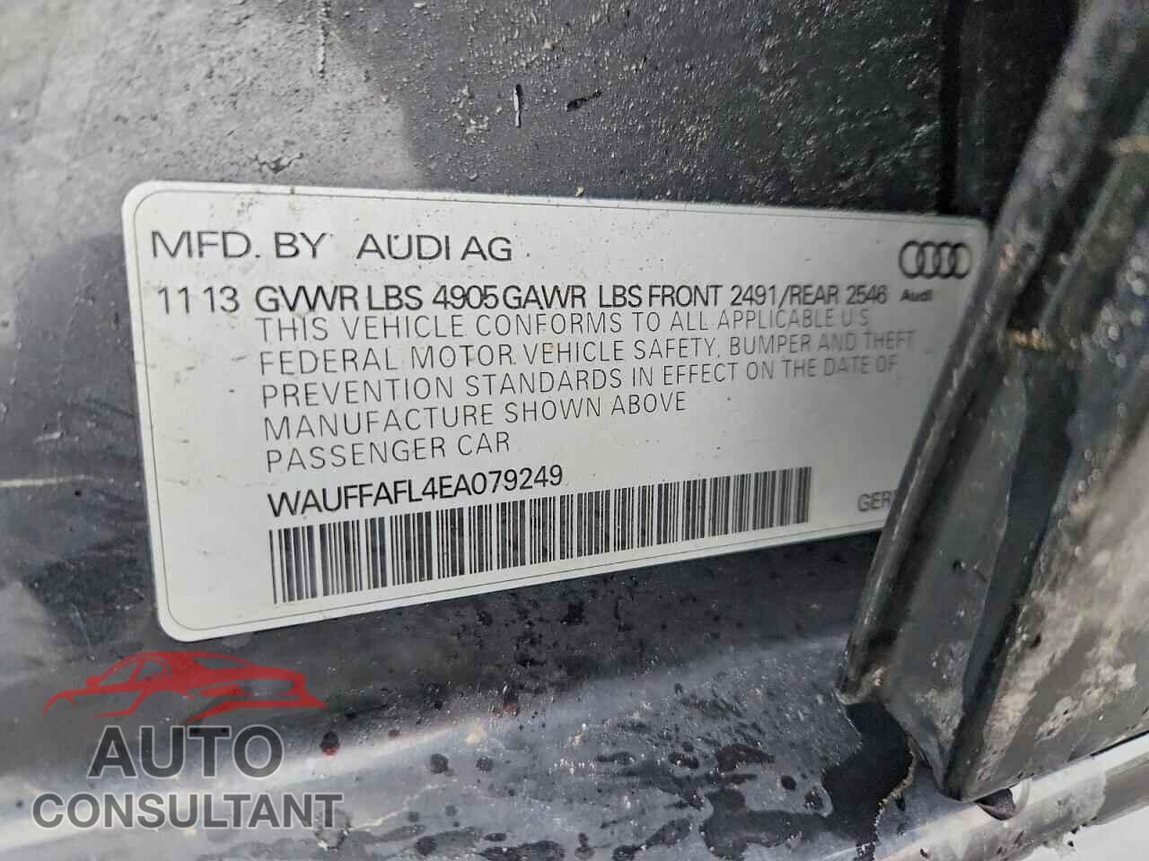 AUDI A4 2014 - WAUFFAFL4EA079249