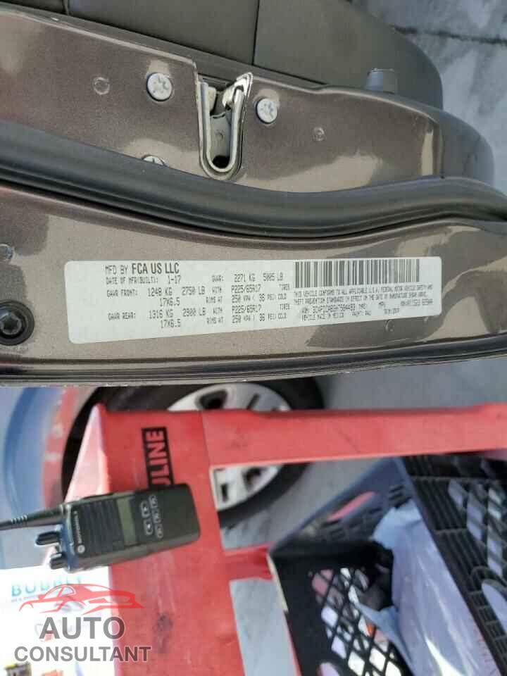 DODGE JOURNEY 2017 - 3C4PDCAB3HT584493