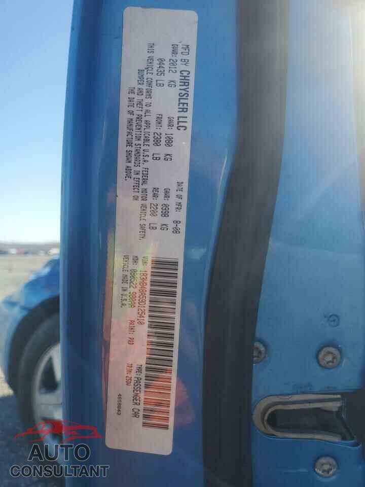 DODGE CALIBER 2009 - 1B3HB48A59D125410
