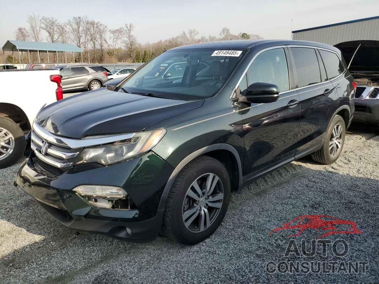 HONDA PILOT 2016 - 5FNYF5H59GB024291