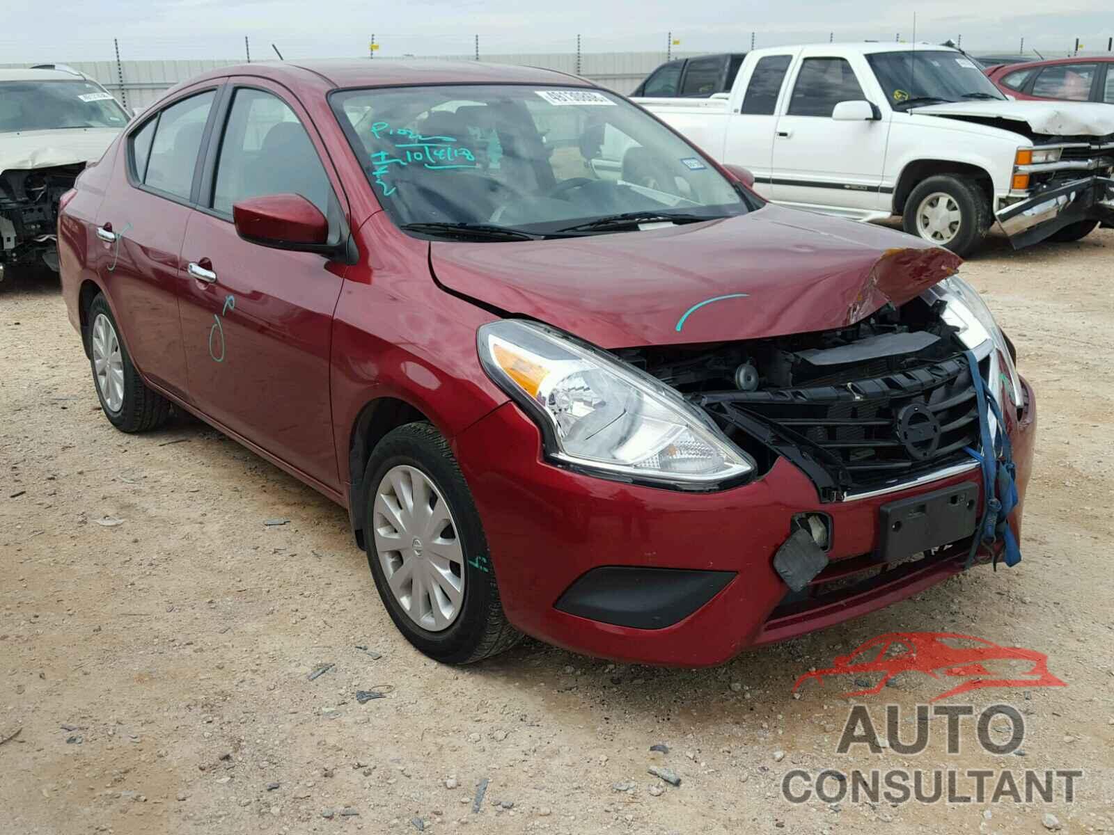 NISSAN VERSA 2016 - 3N1CN7AP3GL871591