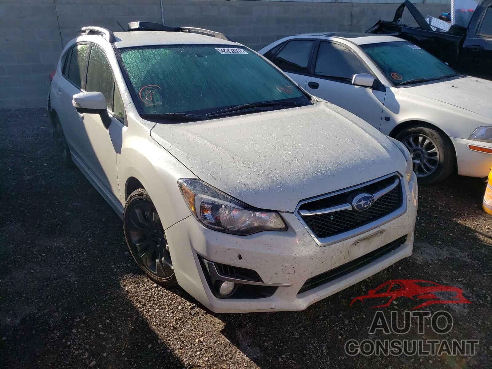 SUBARU IMPREZA 2016 - JF1GPAP67G8293326