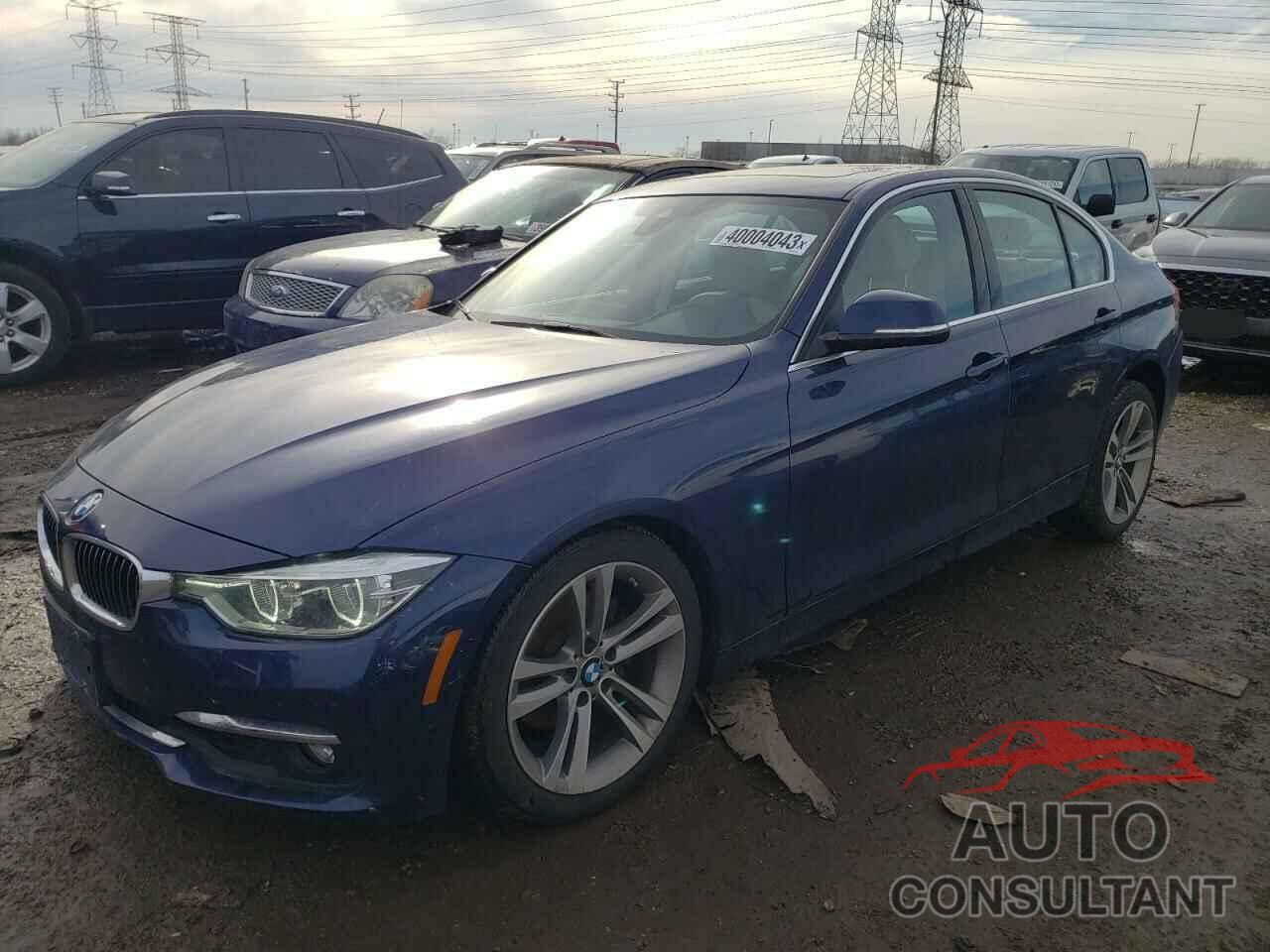 BMW 3 SERIES 2017 - WBA8D9G5XHNU60369