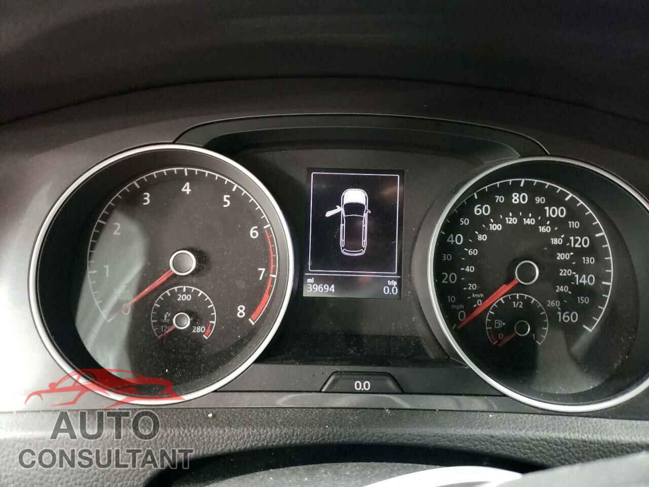 VOLKSWAGEN GOLF 2017 - 3VWH17AU2HM534018