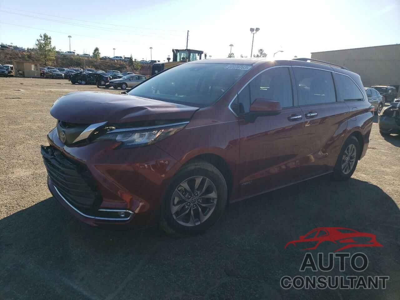 TOYOTA SIENNA 2021 - 5TDYRKEC0MS038094