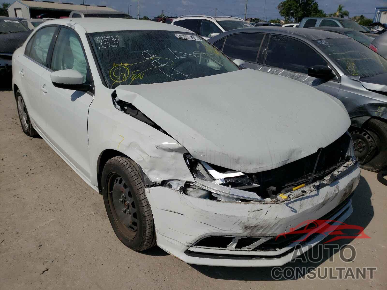 VOLKSWAGEN JETTA 2017 - 3VW2B7AJ9HM374809