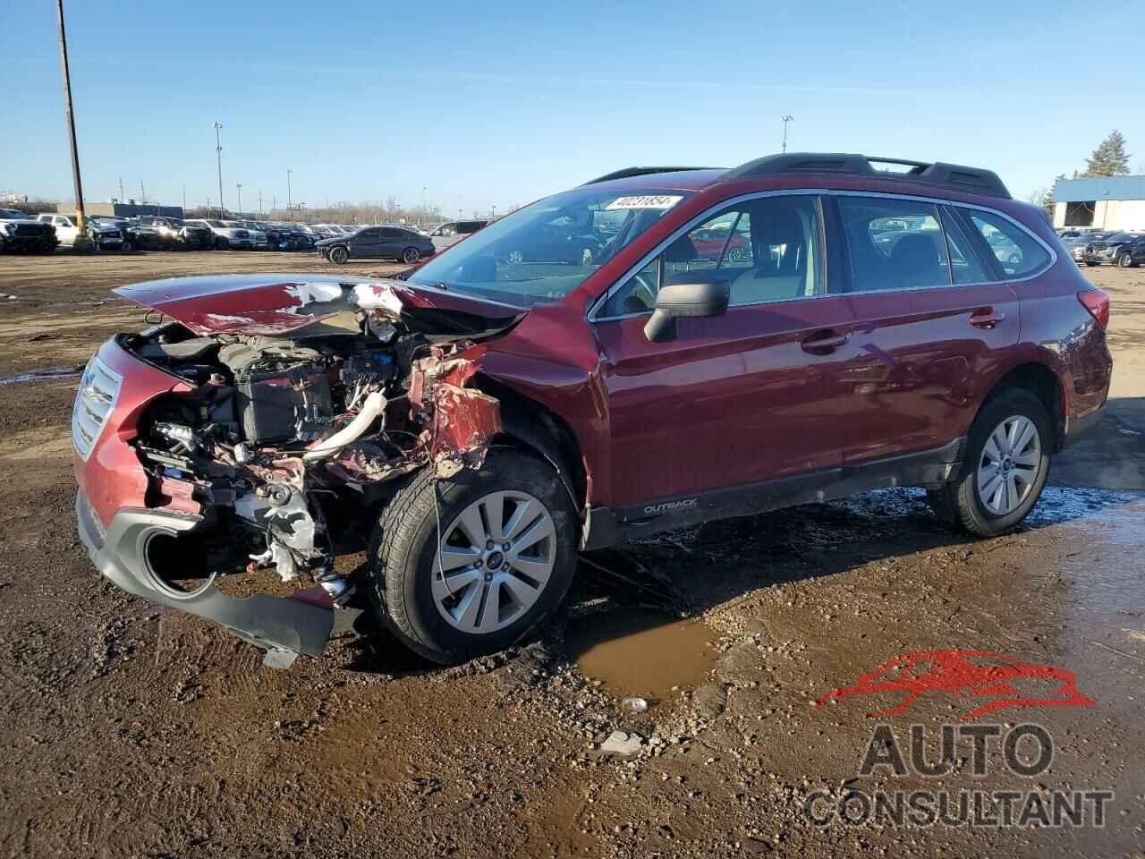 SUBARU OUTBACK 2017 - 4S4BSAAC2H3438218