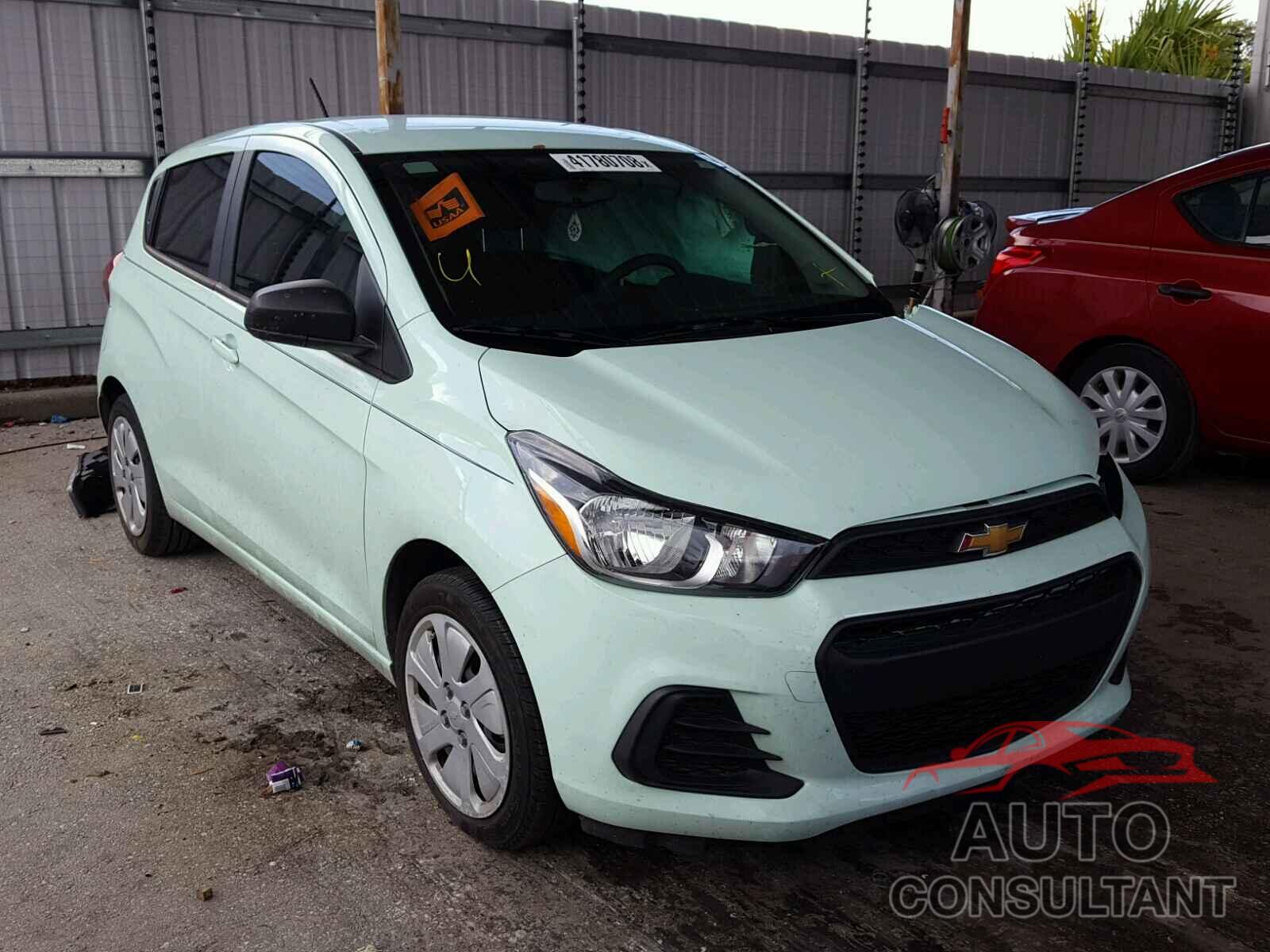 CHEVROLET SPARK 2017 - KL8CB6SA4HC756949