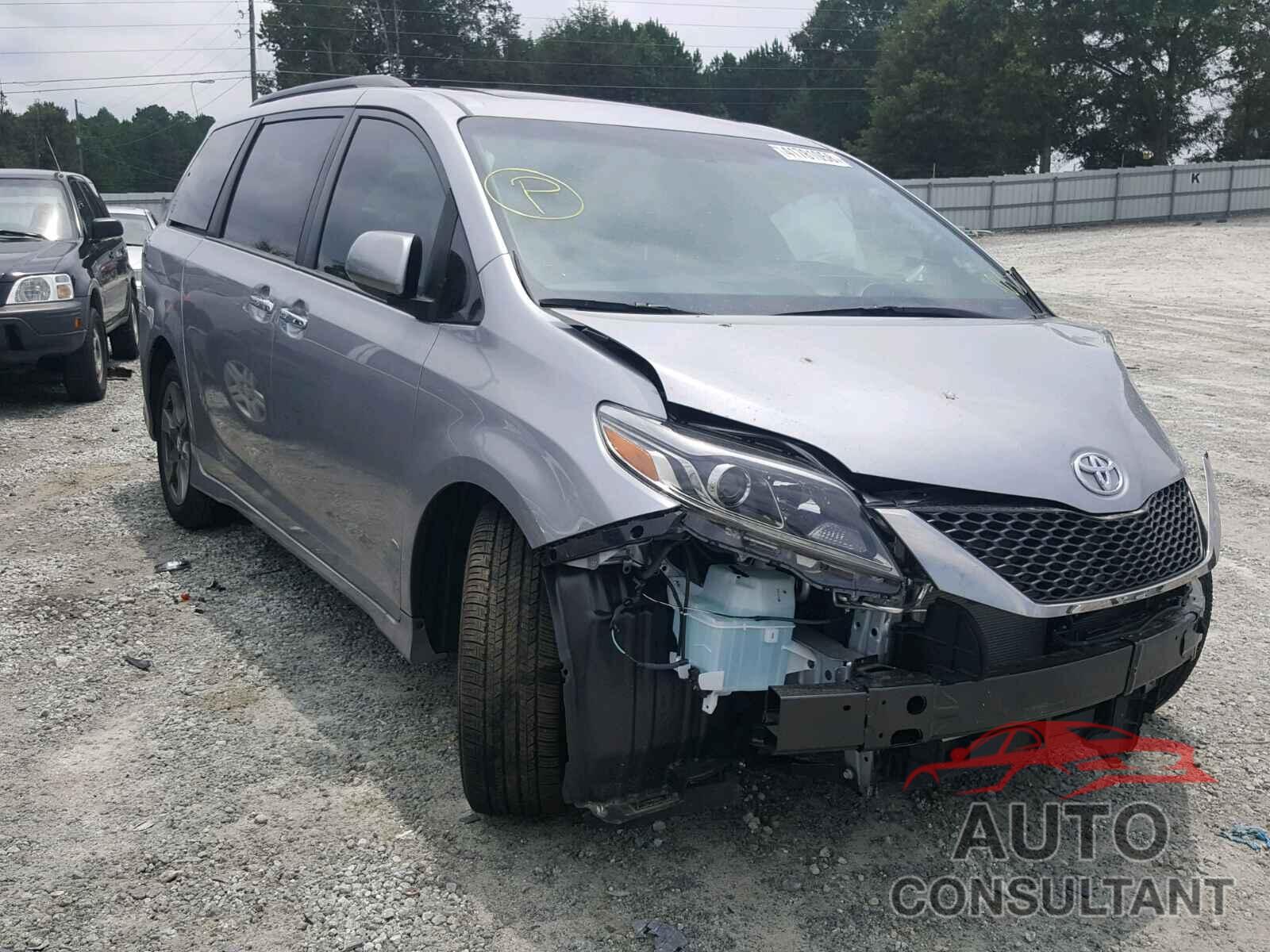 TOYOTA SIENNA 2017 - 5TDXZ3DC0HS892253