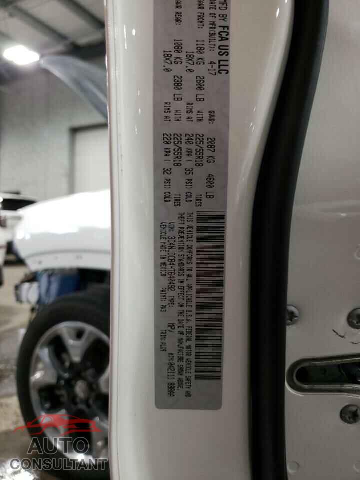 JEEP COMPASS 2017 - 3C4NJDCB4HT640492