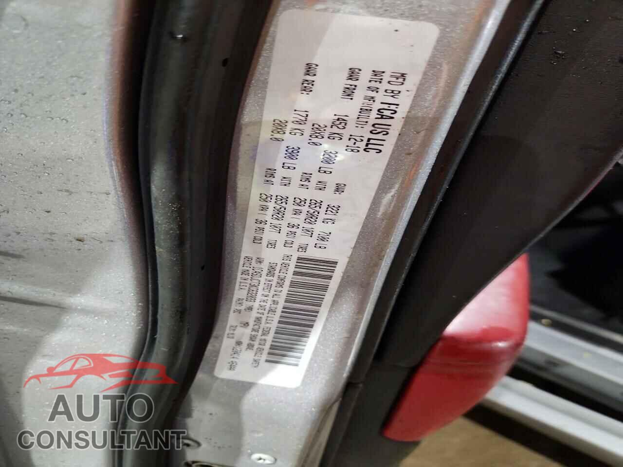 DODGE DURANGO 2019 - 1C4SDJCT3KC632033