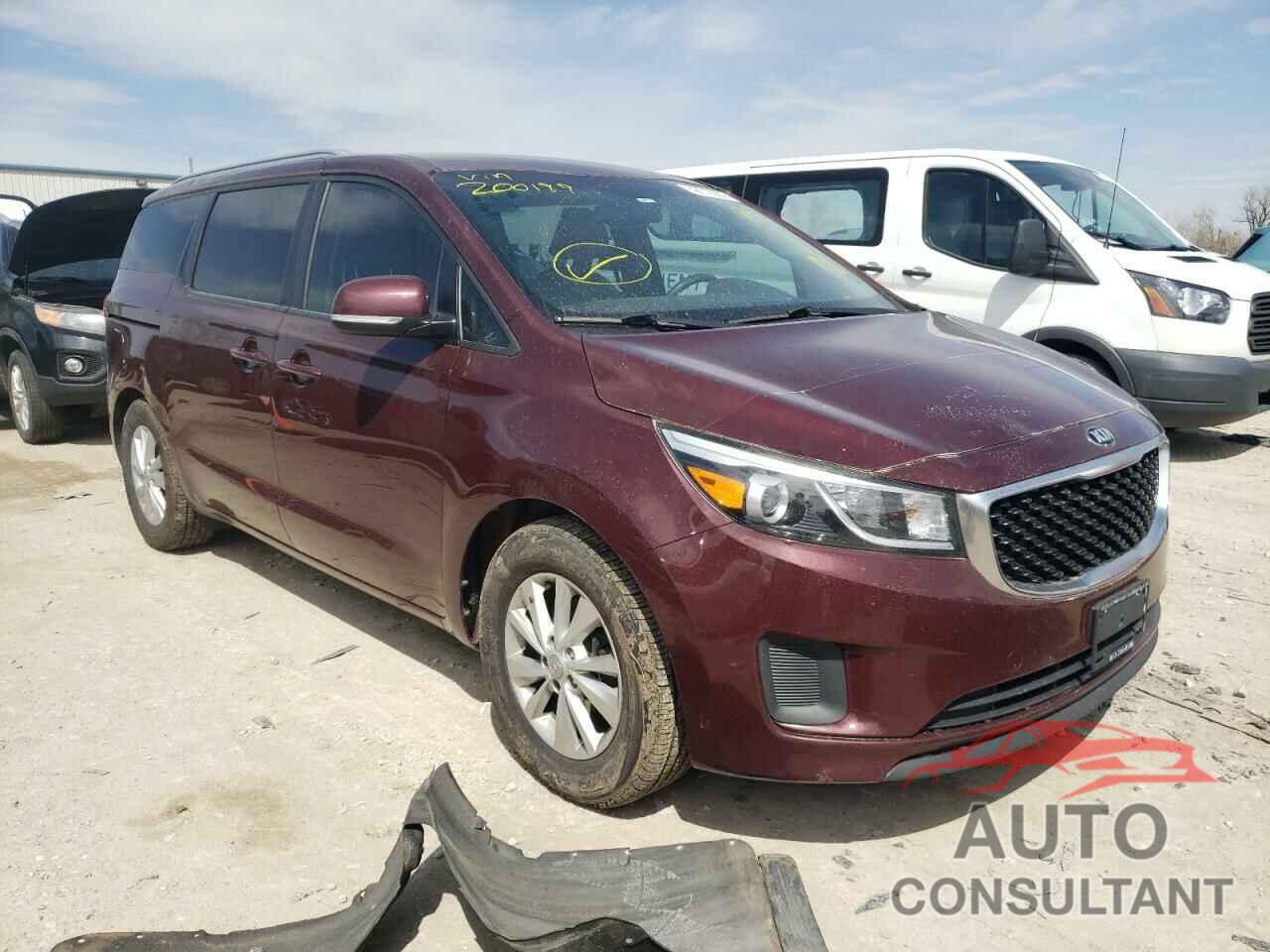 KIA SEDONA 2016 - KNDMB5C18G6200189