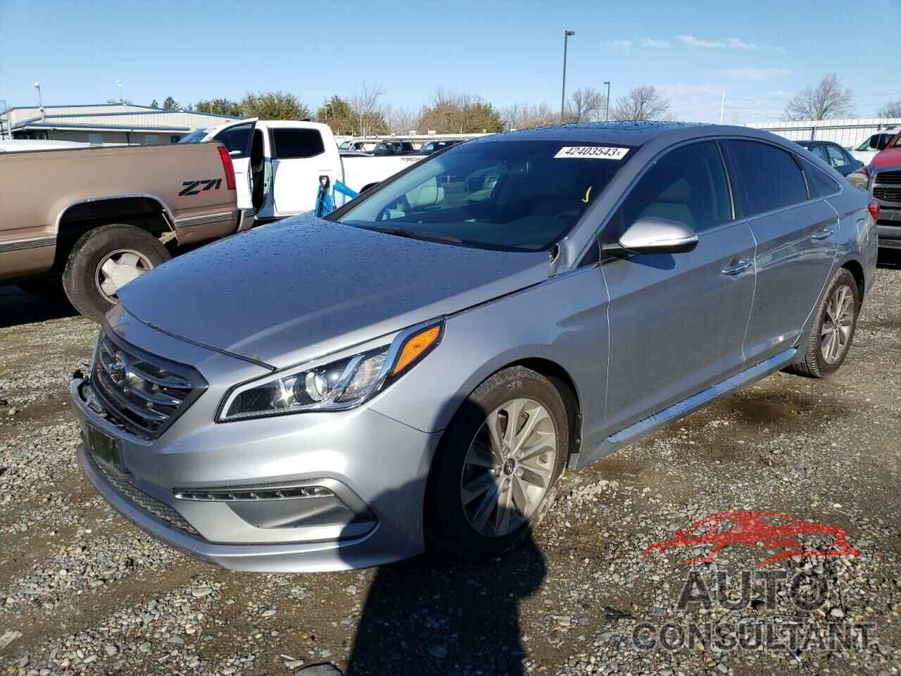 HYUNDAI SONATA 2017 - 5NPE34AF9HH554885